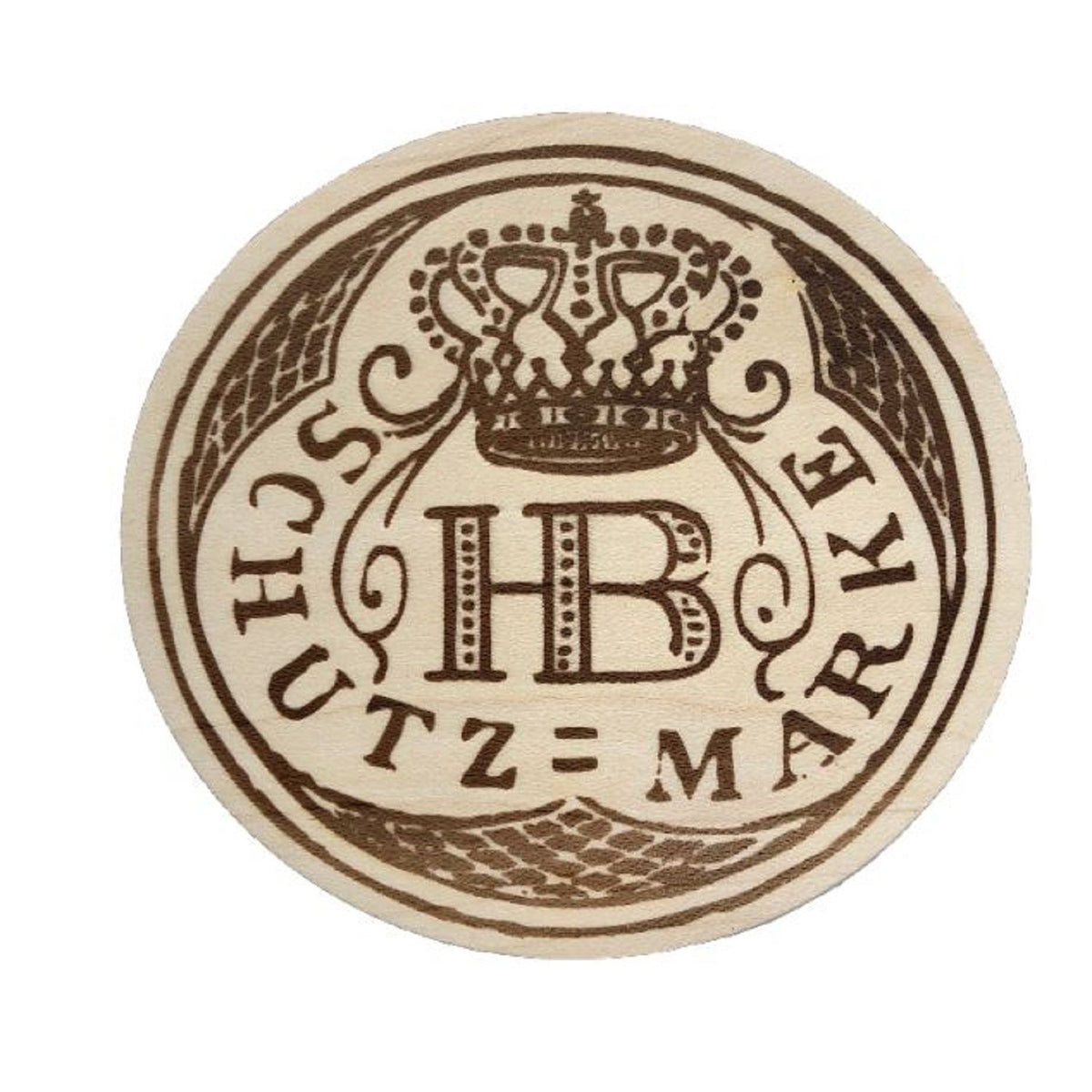Bierglasdeckel Hofbräuhaus "Schutzmarke"