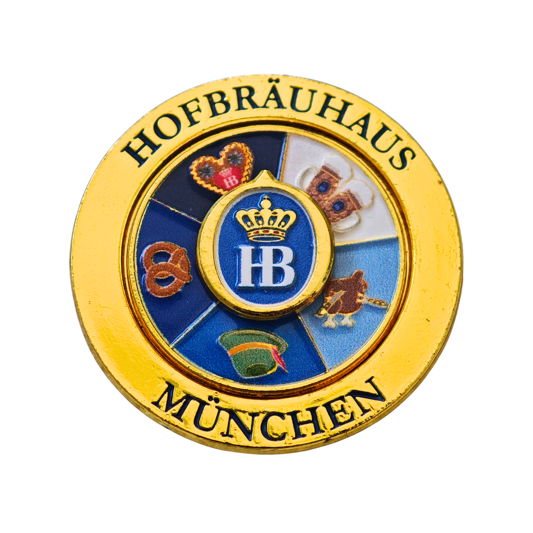 Anstecker Hofbräuhaus "Glücksrad"