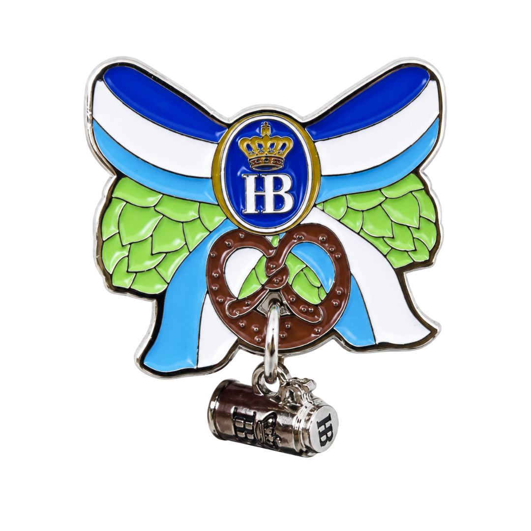Anstecker Hofbräuhaus "Hopfenschleife"