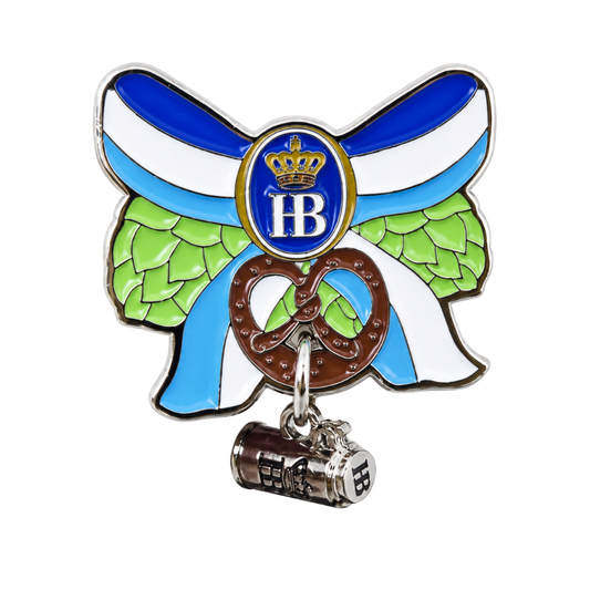 Anstecker Hofbräuhaus "Hopfenschleife"