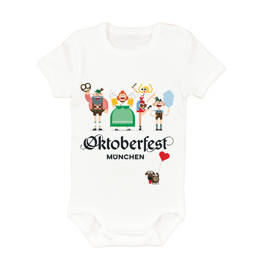 Oktoberfest™ Strampler Happy Bayern