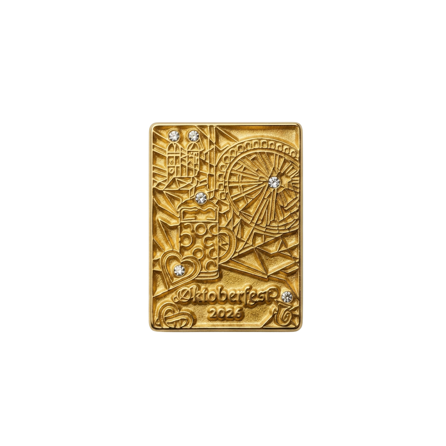 Oktoberfest™ Pin Gold Jahresmotiv 2026