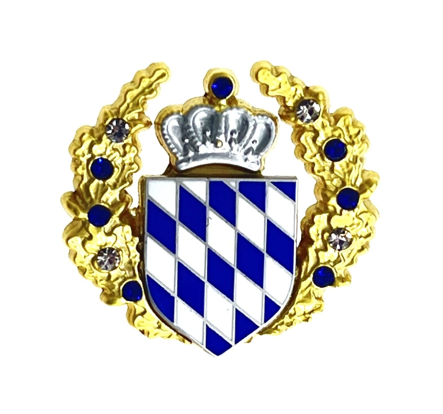 Pin Wappen Gold