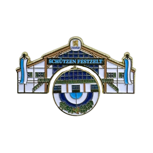 Pin Schützen Festzelt Fassade