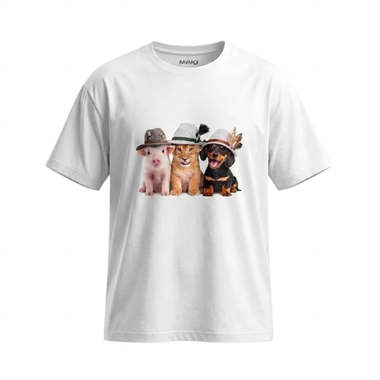 Shirt Tierisch gut Weiß