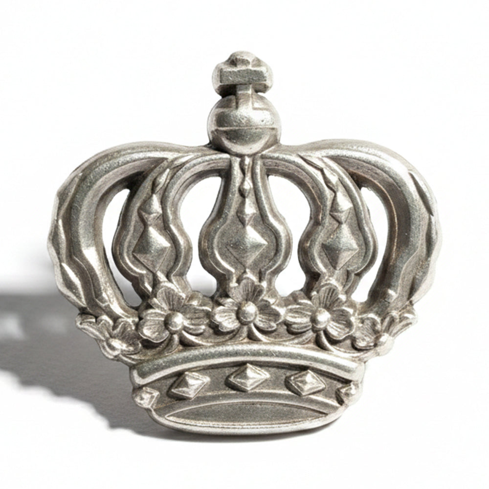 Anstecker Krone Silber