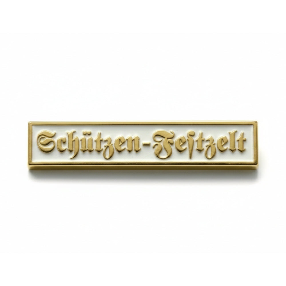 Pin Schützen-Festzelt Schriftzug