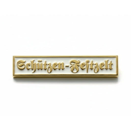 Pin Schützen-Festzelt Schriftzug