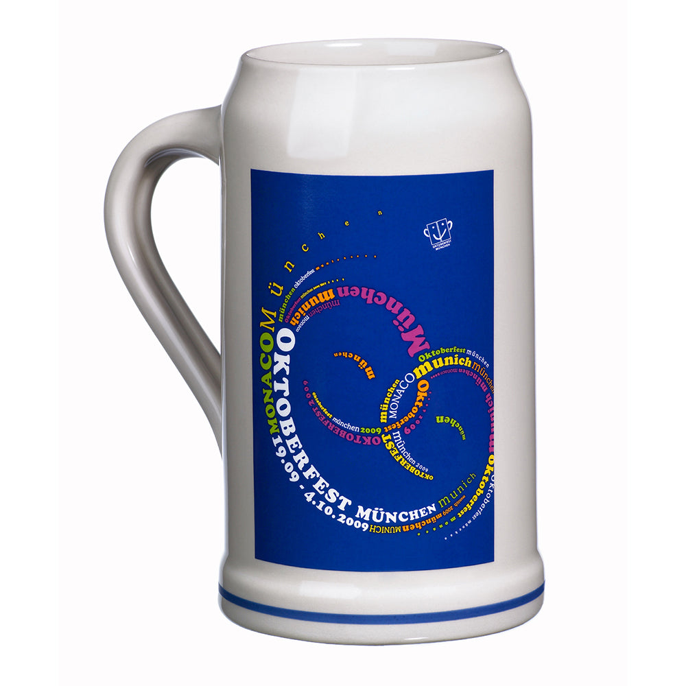 Official Oktoberfest Mug 2009 without pewter lid
