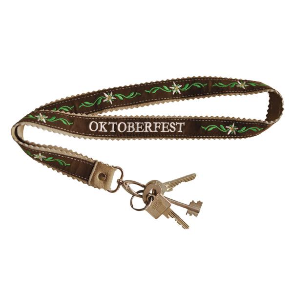 Lederhosen Lanyard Keychain