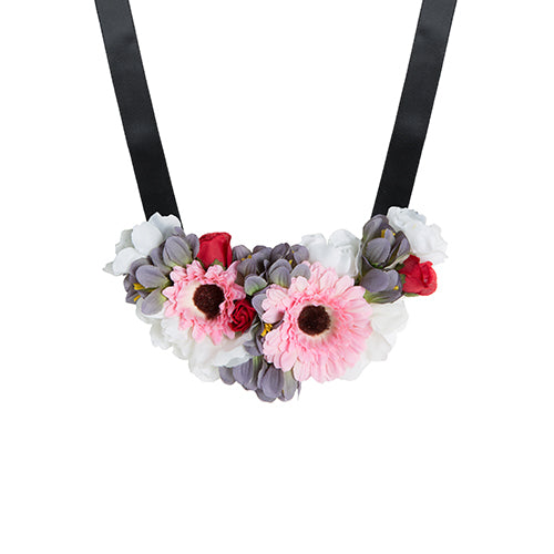 Blumen Halskette Viola