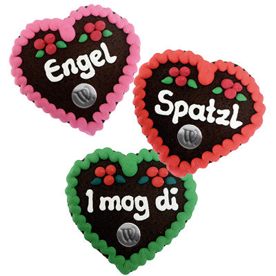 Wilhelmer's Schwabenwelt felt heart - custom text