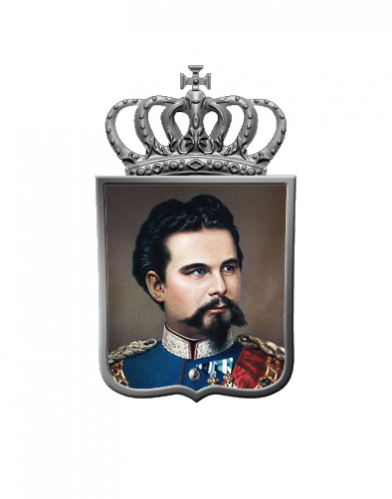 Anstecker König Ludwig II. alt