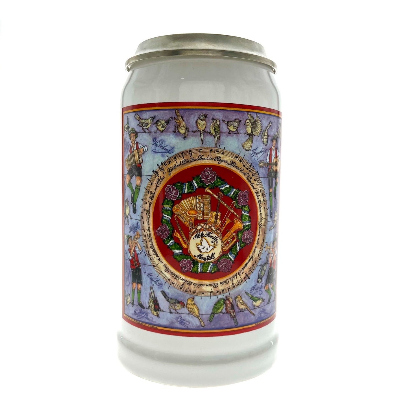 Marstall Oktoberfest Stein 2022 1L with pewter lid