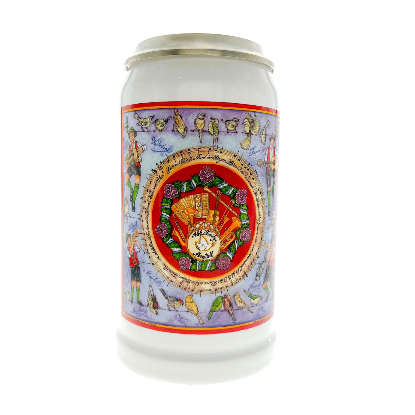 Marstall Oktoberfest Stein 2022 1L with pewter lid