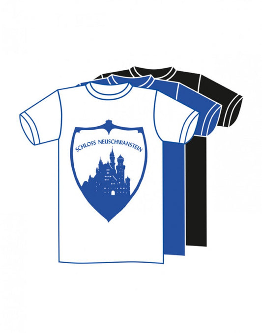 T-Shirt (Brustdruck) Schloss Neuschwanstein